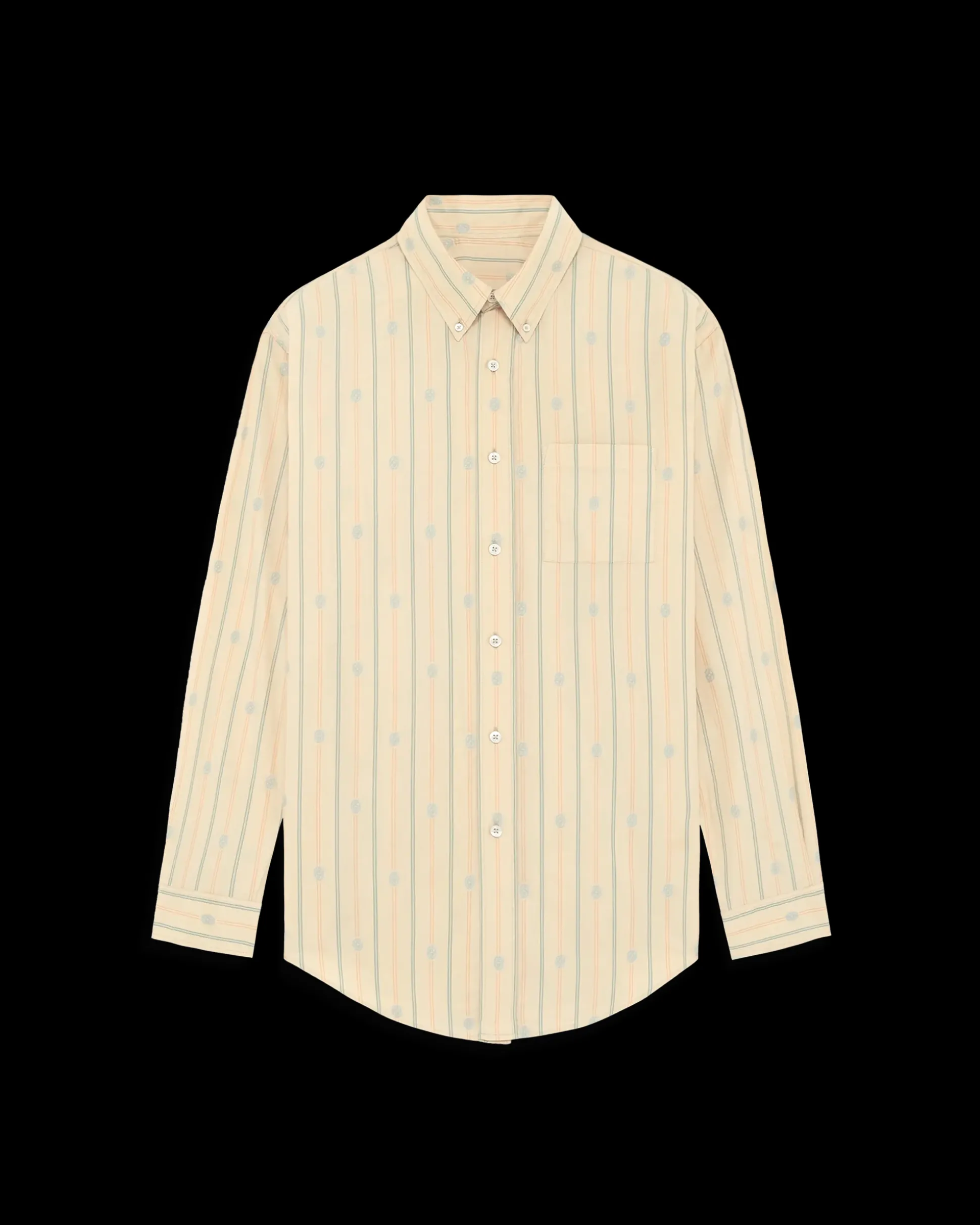 La Chemise Rayée Monogramme