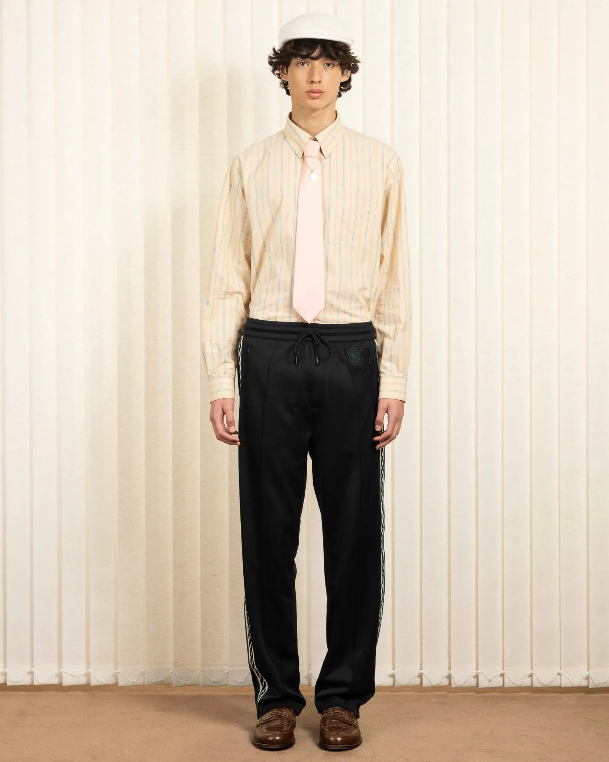 La Chemise Rayée Monogramme