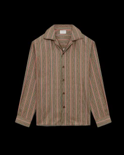 La Chemise Rayure Fleuries