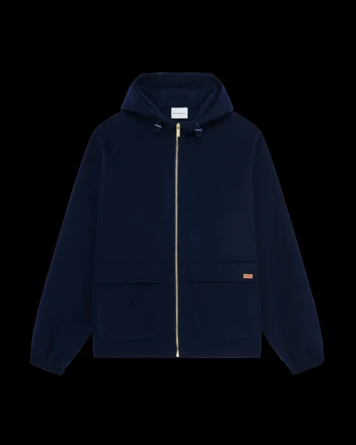 La Veste à Capuche Laine