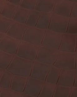 La Veste Cuir Croco