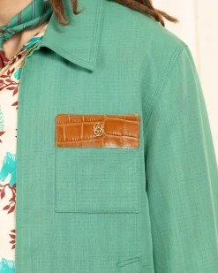 Le Blouson Droit Panama