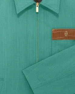 Le Blouson Droit Panama