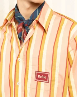 Le Foulard Rayé Monogramme