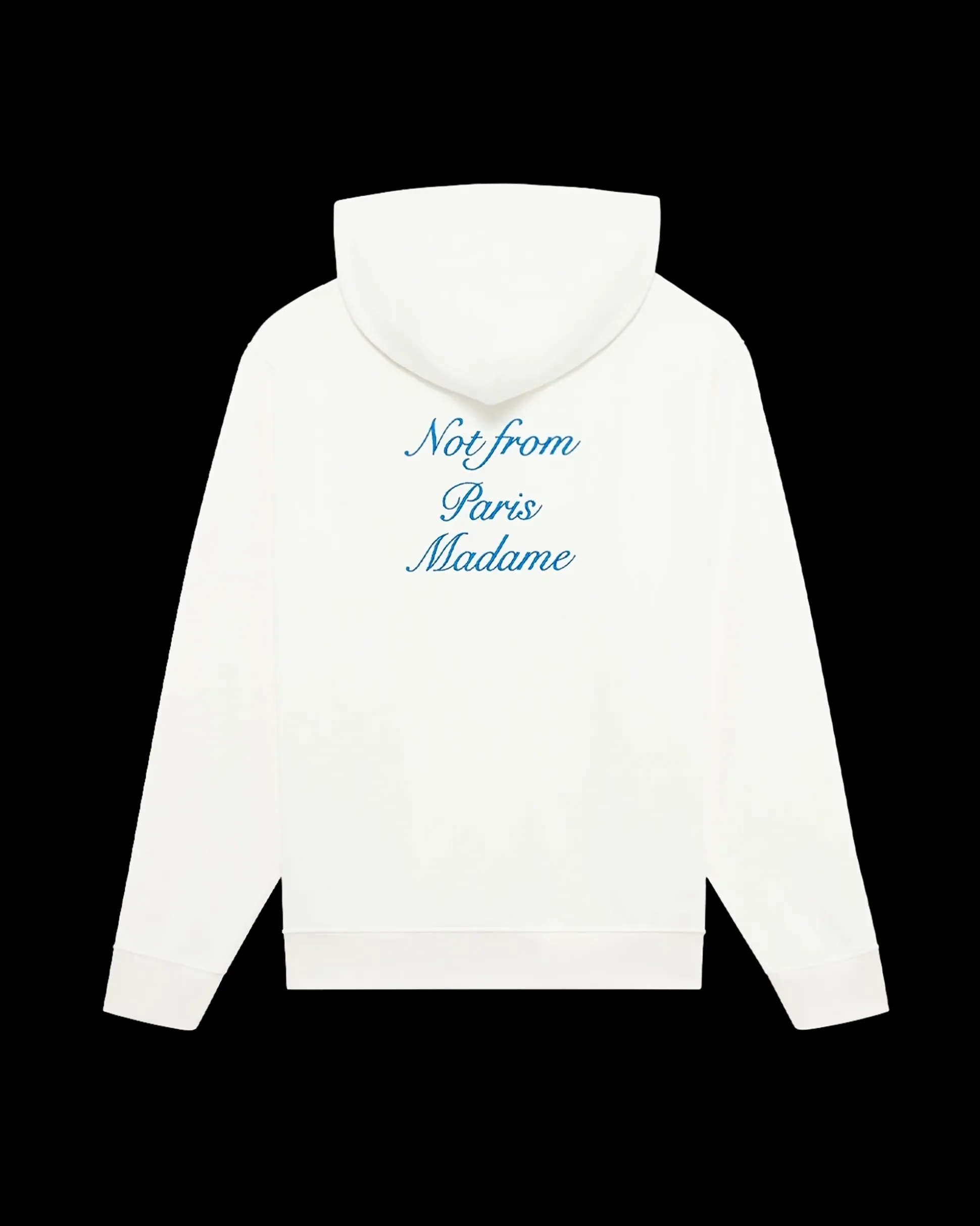 Le Hoodie Slogan Cursive