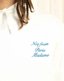 Le Hoodie Slogan Cursive