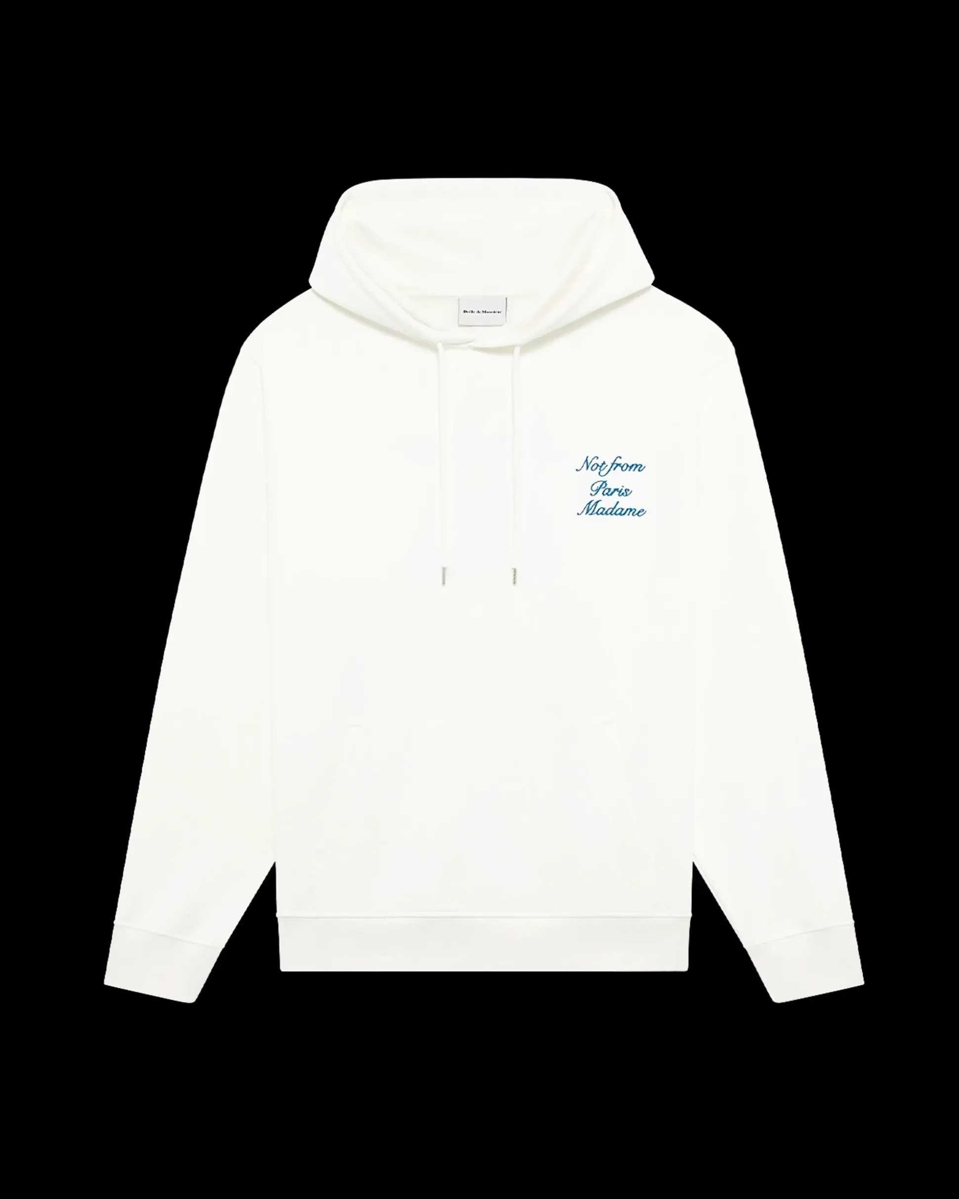 Le Hoodie Slogan Cursive