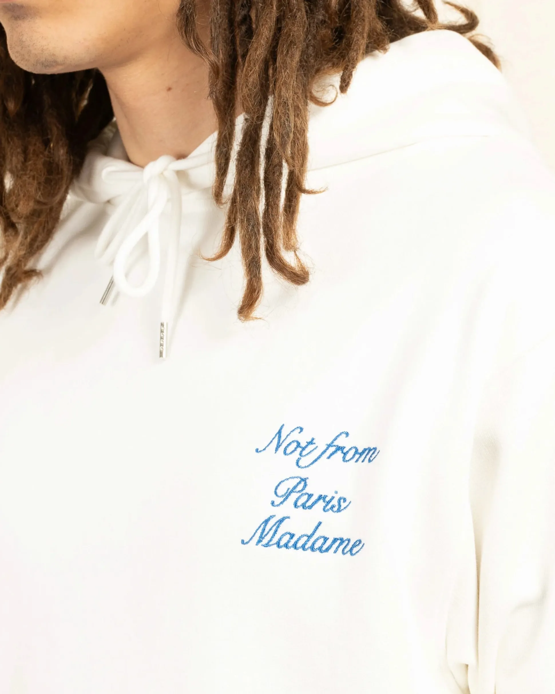 Le Hoodie Slogan Cursive