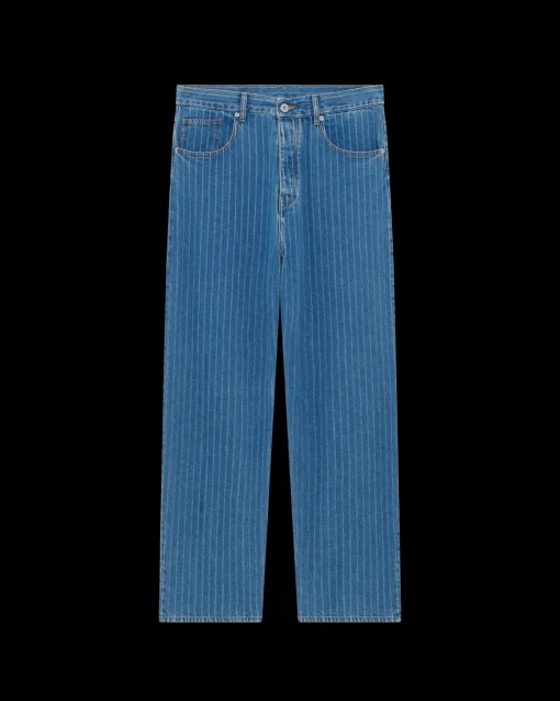 Le Jean Baggy Rayures