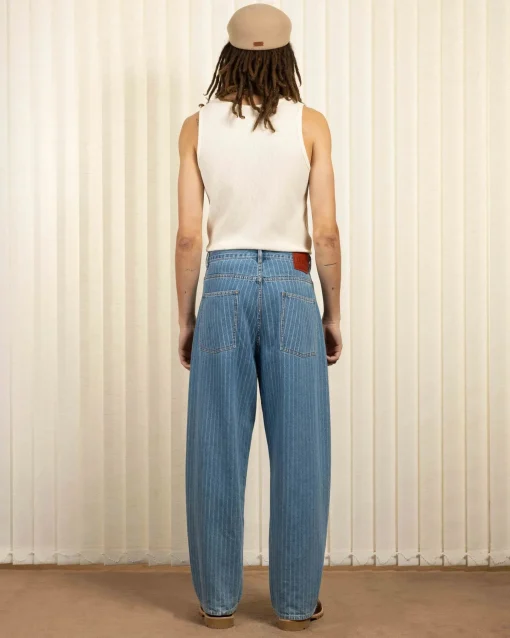Le Jean Baggy Rayures