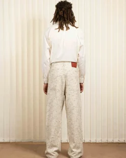 Le Pantalon Baggy Tweed