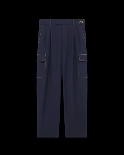Le Pantalon Cargo Surpiqué