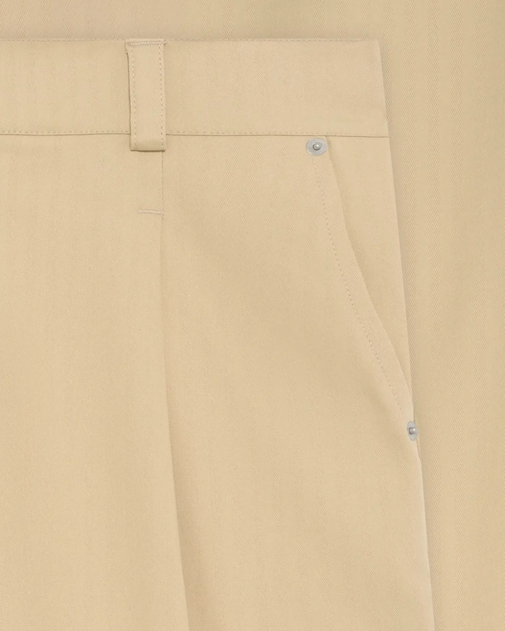 Le Pantalon Cropped Twill