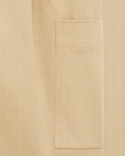 Le Pantalon Cropped Twill