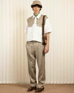 Le Pantalon Golfeur Jacquard