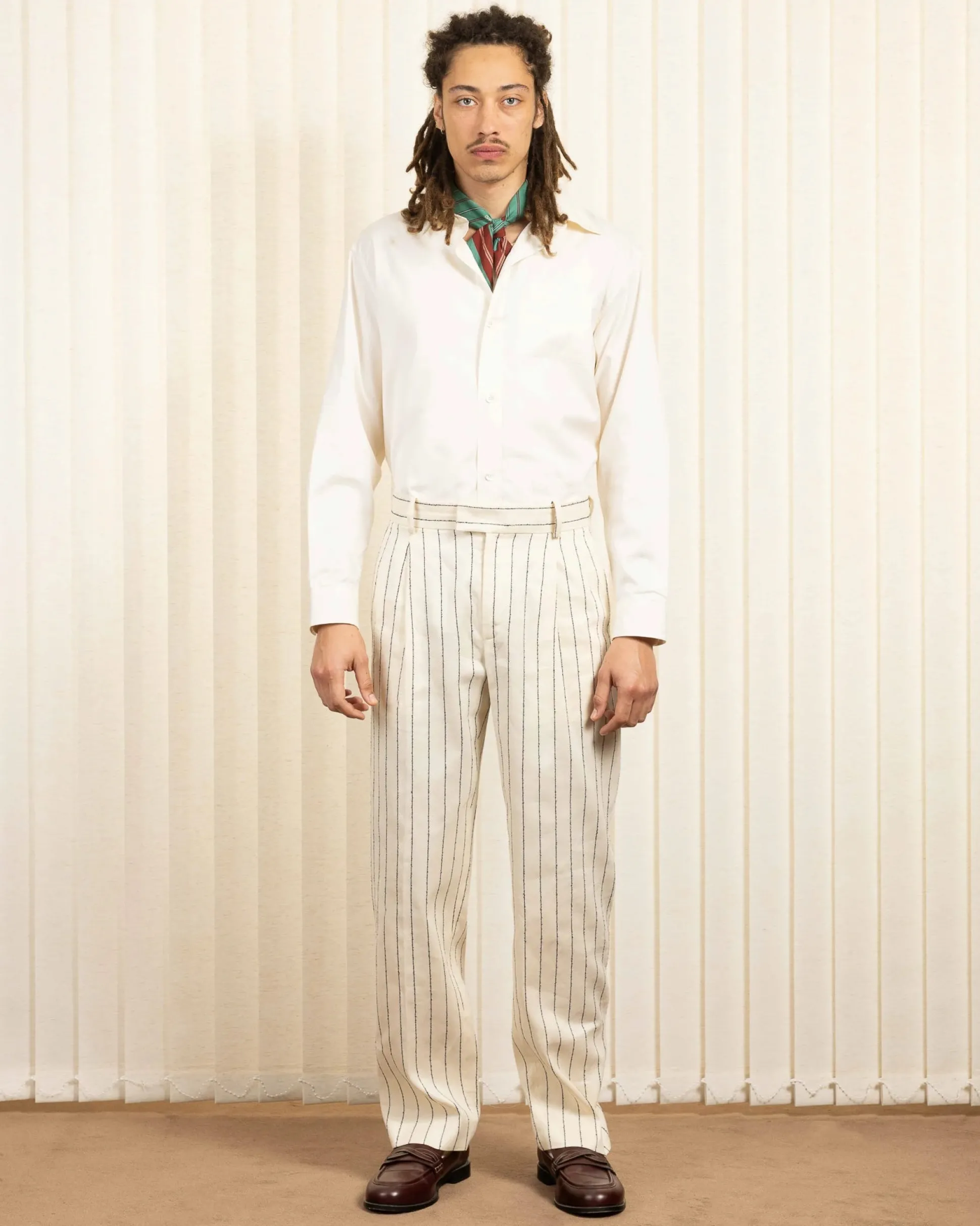 Le Pantalon Golfeur Rayures