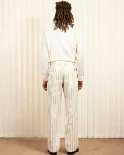 Le Pantalon Golfeur Rayures