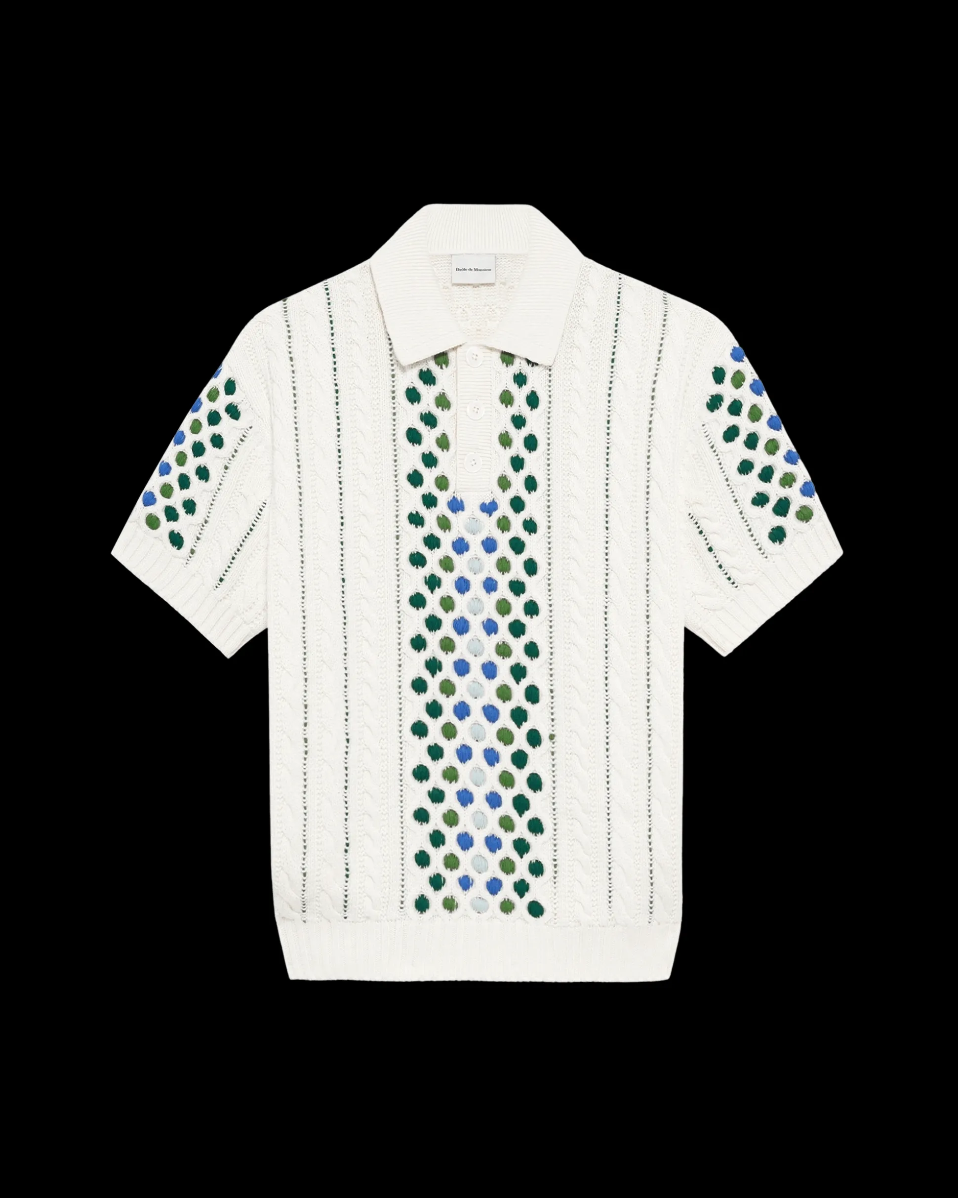 Le Polo Maille Brodé