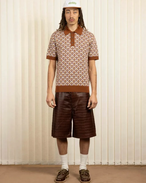 Le Polo Maille Tapisserie