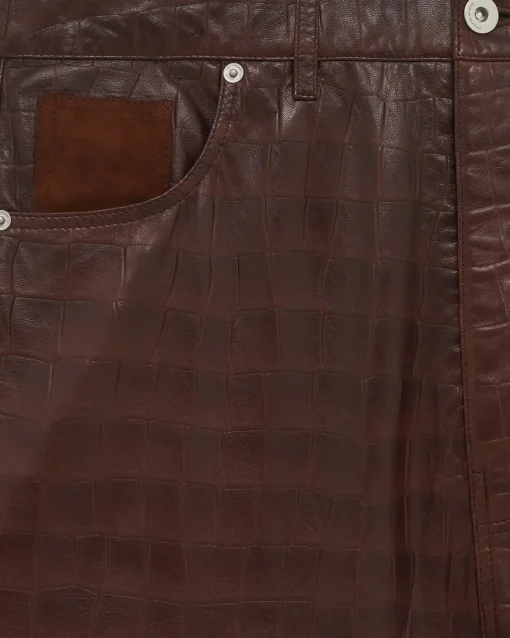 Le Short Baggy Croco