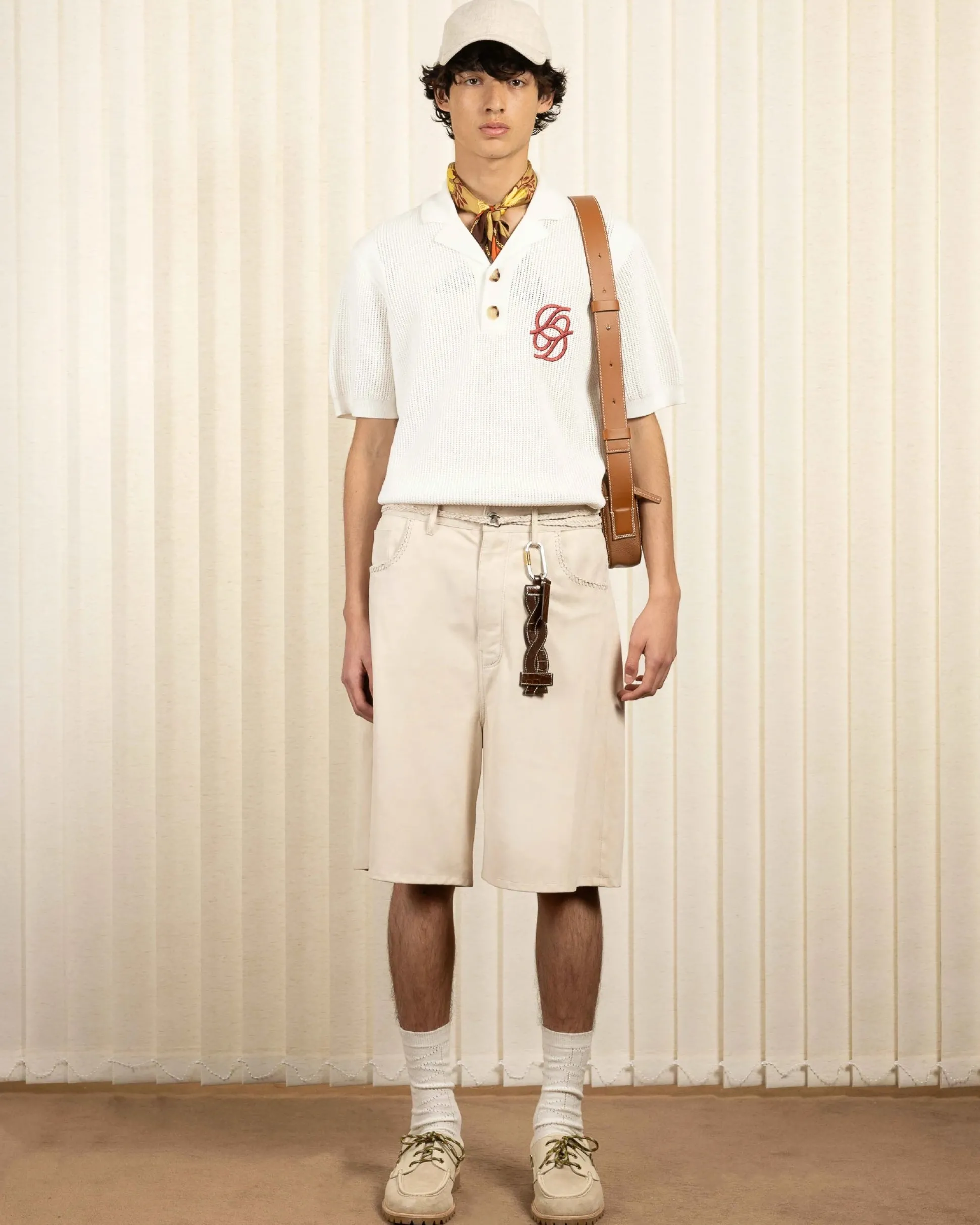 Le Short Baggy Suede