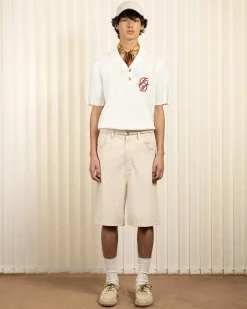 Le Short Baggy Suede