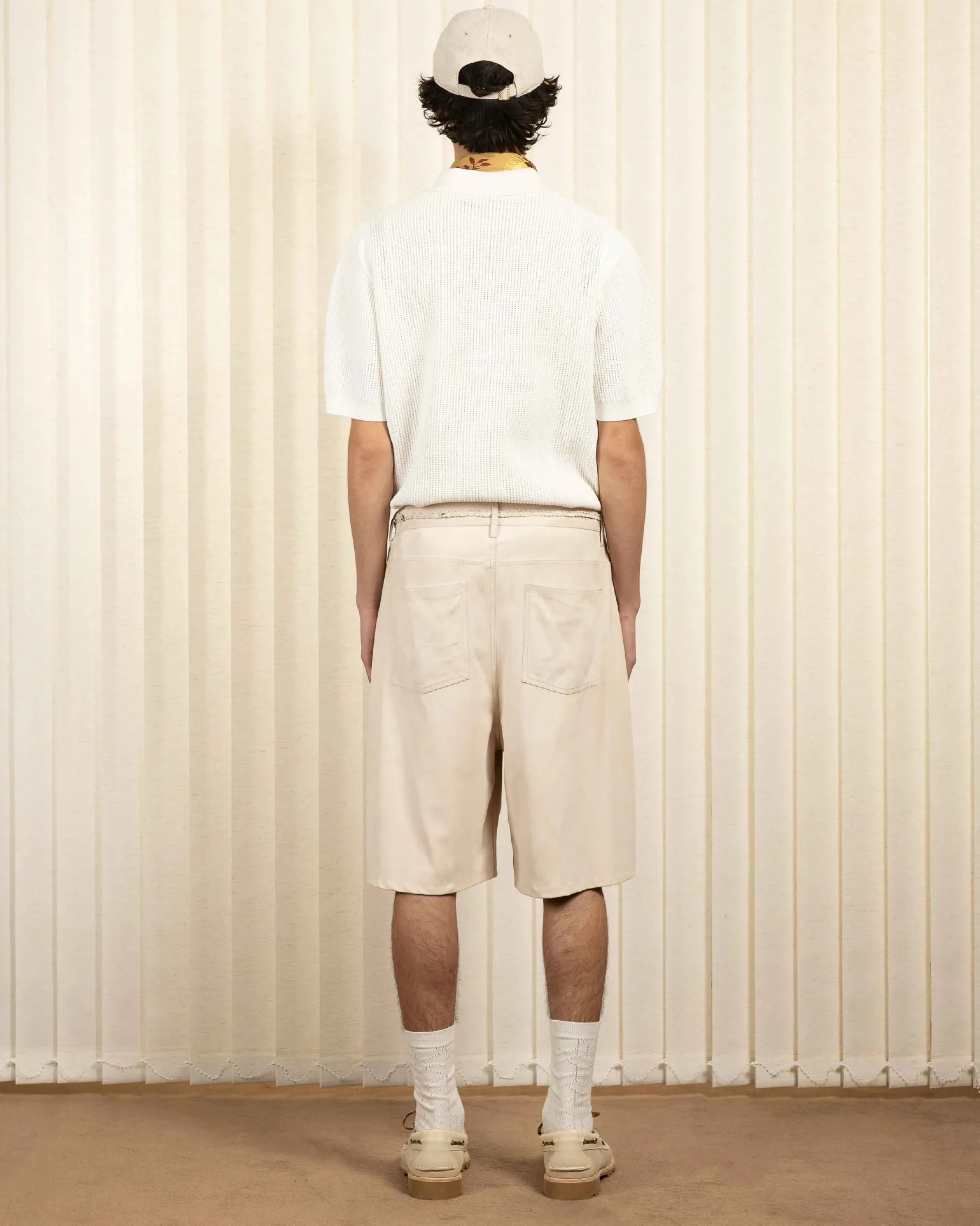 Le Short Baggy Suede