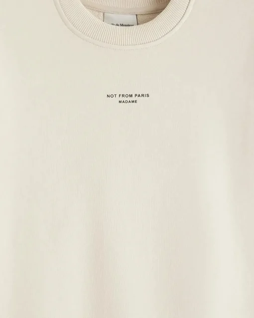Le Sweatshirt Slogan Classique