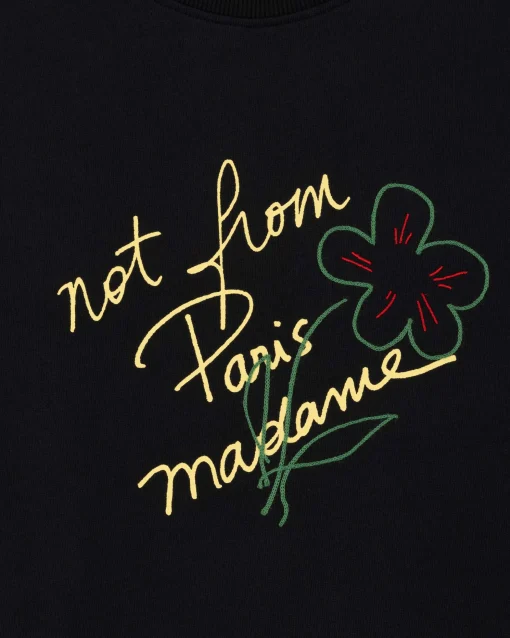 Le Sweatshirt Slogan Esquisse