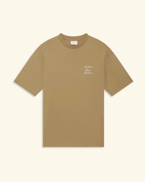 Le T-Shirt Slogan Calligraphie