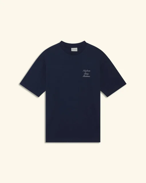 Le T-Shirt Slogan Calligraphie