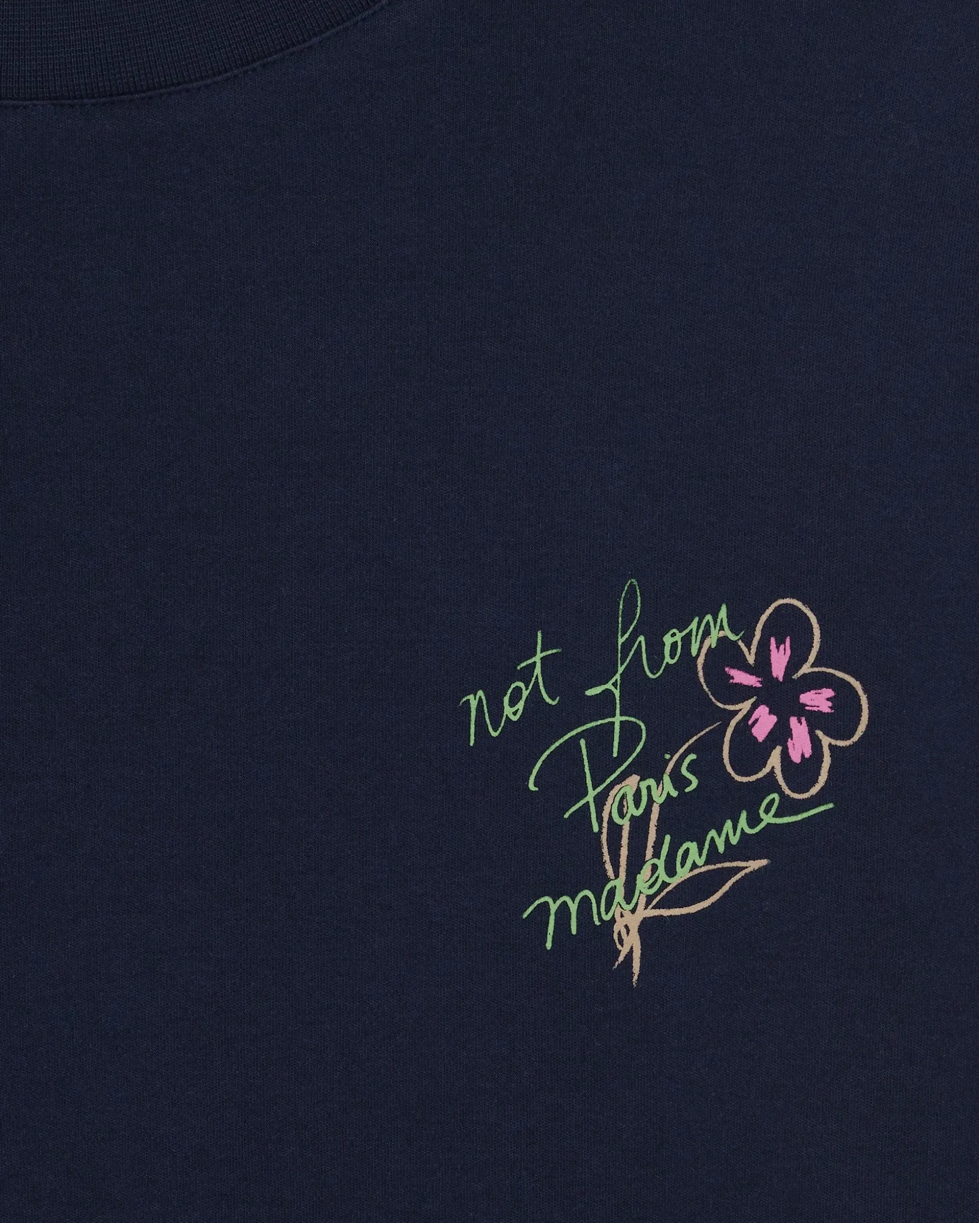 Le T-Shirt Slogan Esquisse