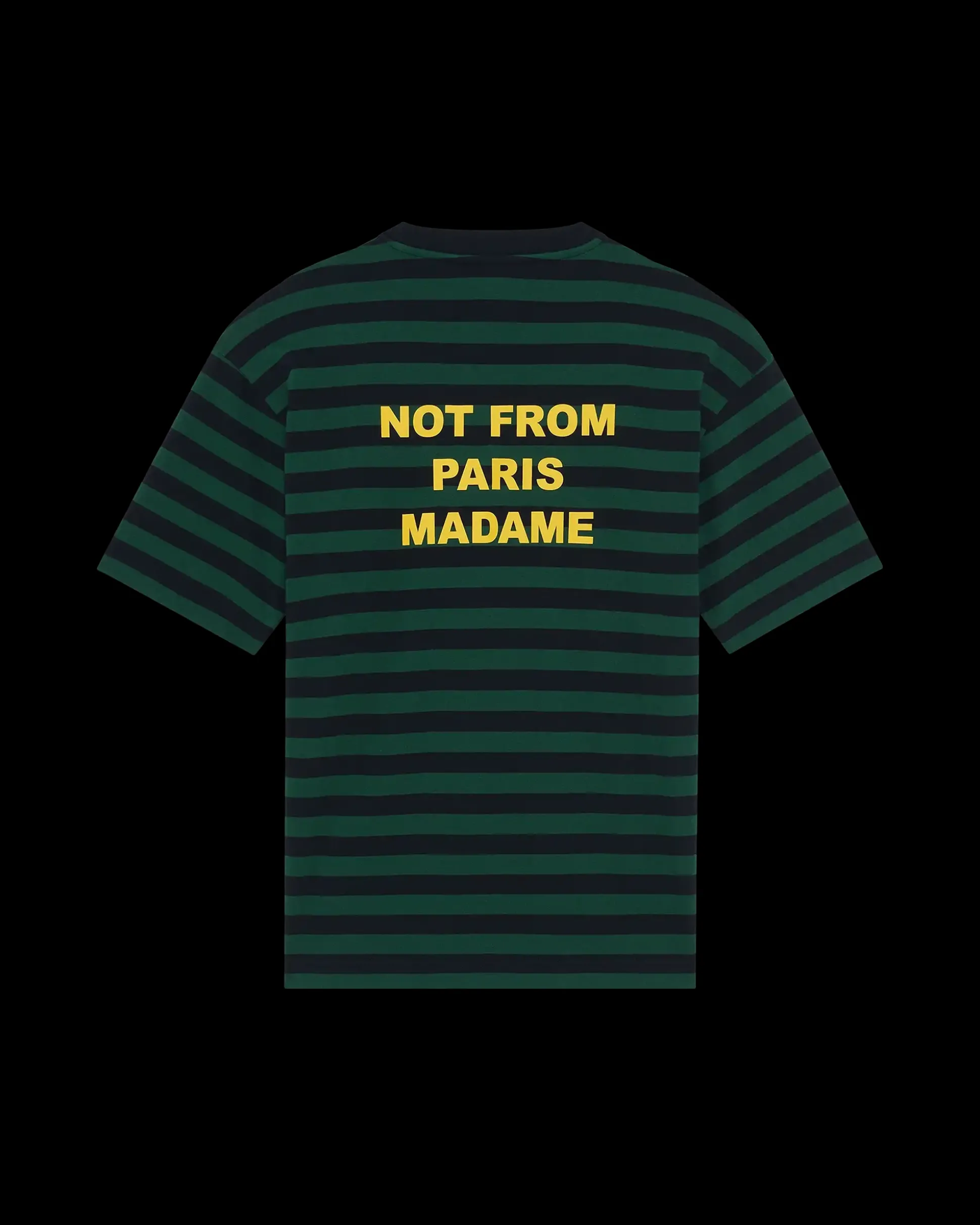 Le T-Shirt Slogan Rayé