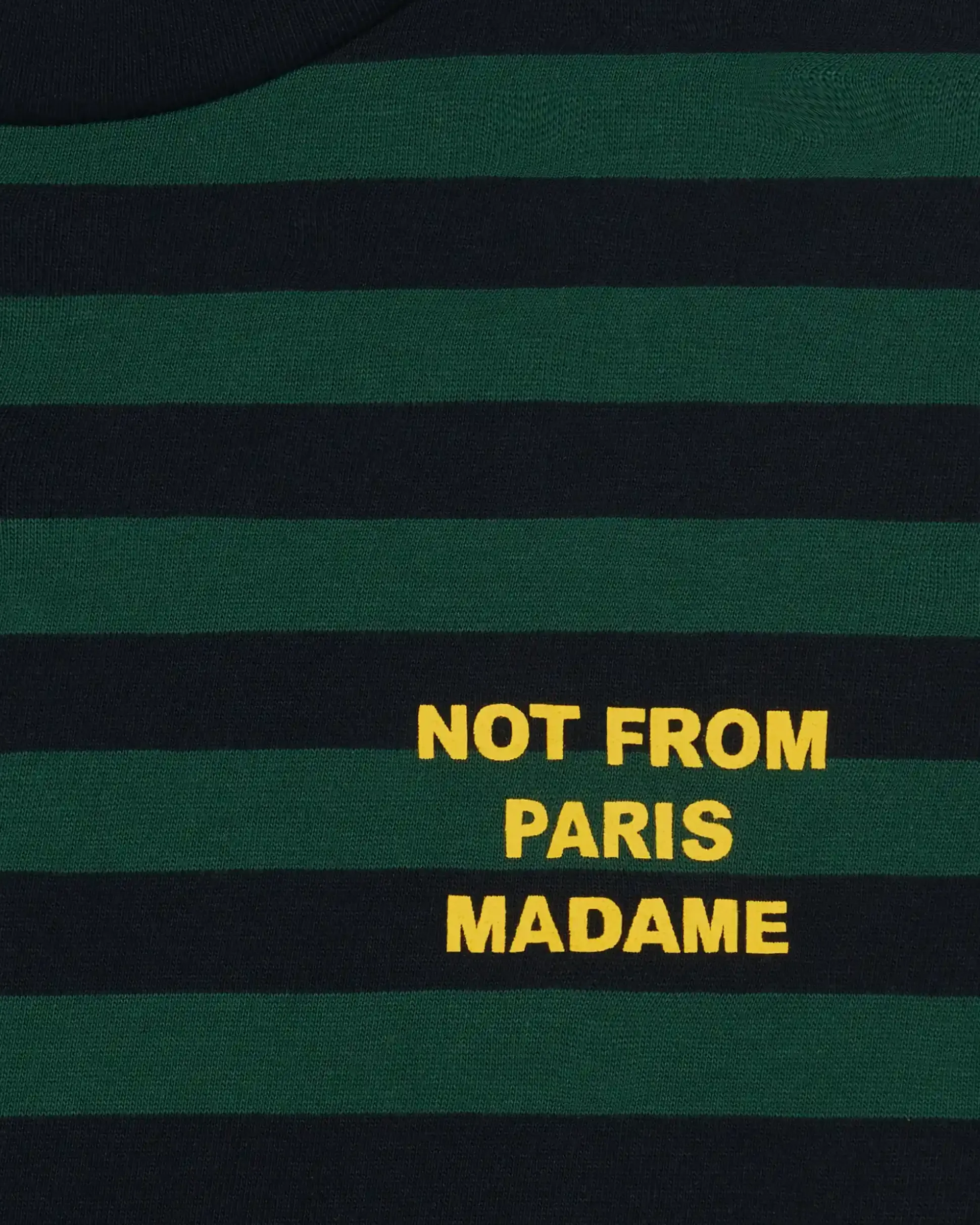 Le T-Shirt Slogan Rayé